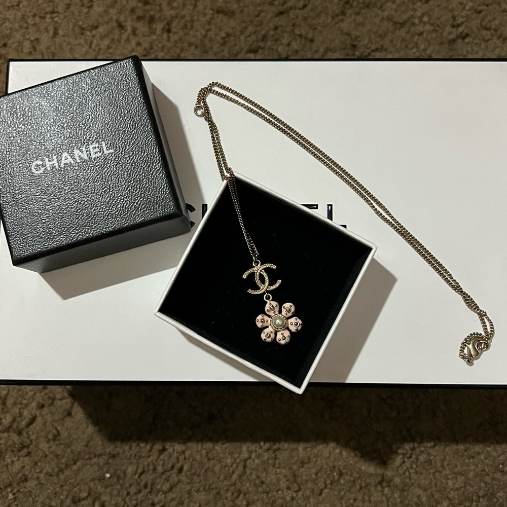 Chanel Floral Necklace